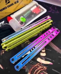ARMED SHARK Steel Madko Balisong Trainer