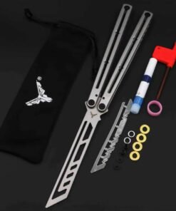 XDYY Krake Raken (Kraken) V3 Balisong Stainless Steel Handle