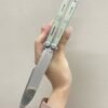Maxace Serpent Striker V2 Balisong Butterfly Knife G10 Handle Satin Blade Trainer
